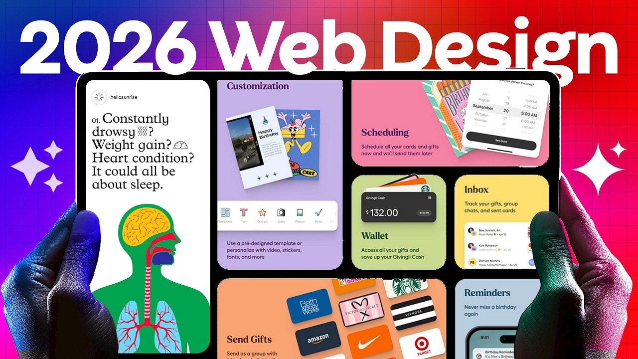 Top Web Design Trends in 2026